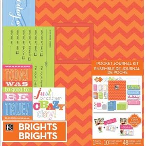 K&Company Pocket Journal and Scrapbook Kit Set